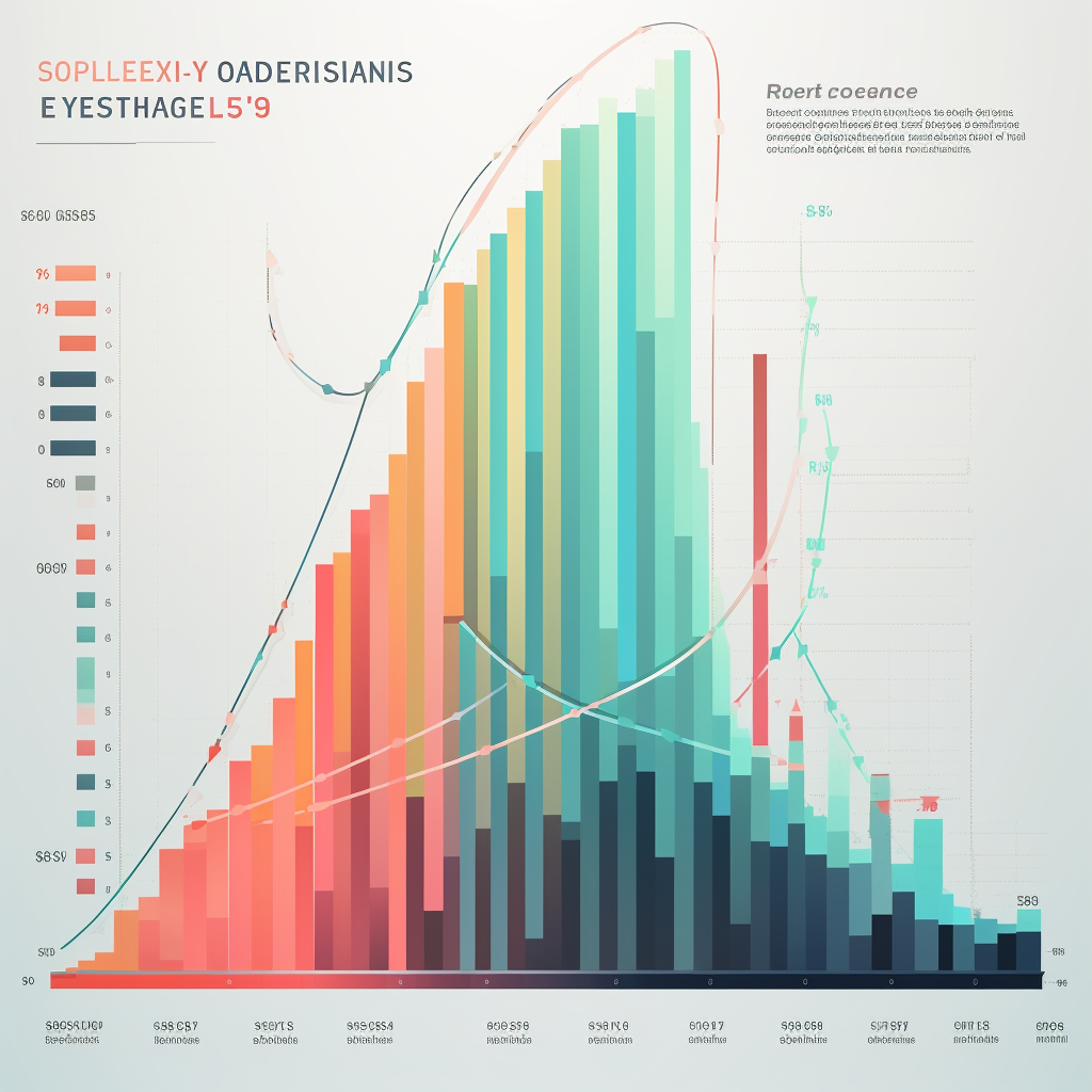 4. Graph showing successful business income growth