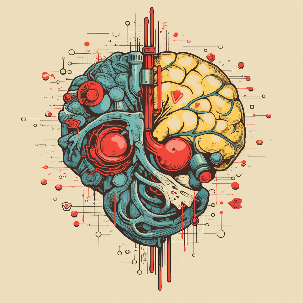 4. ALT Text for Brain and Heart Illustration