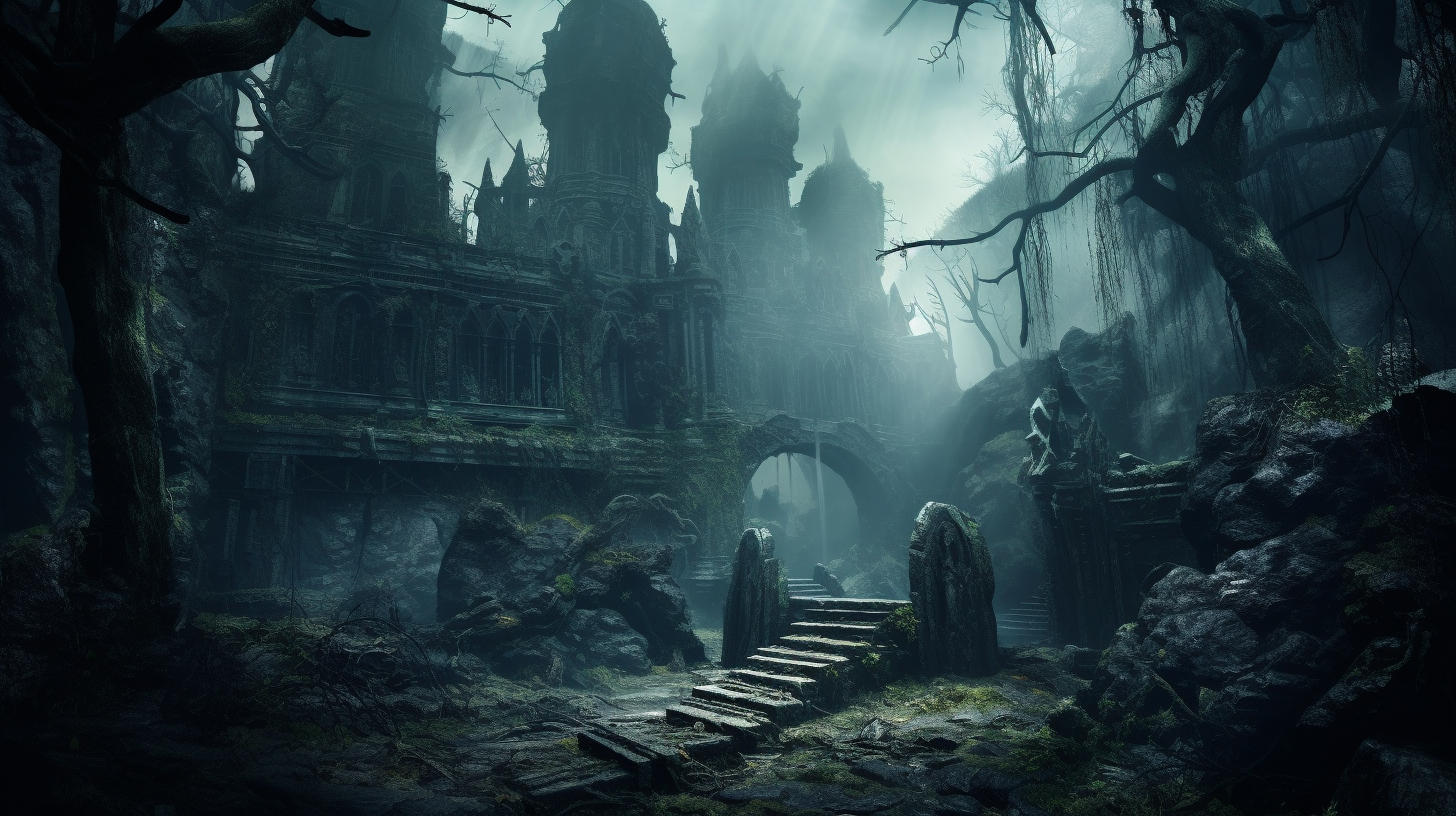 4. Image of Eerie Forest Fortress