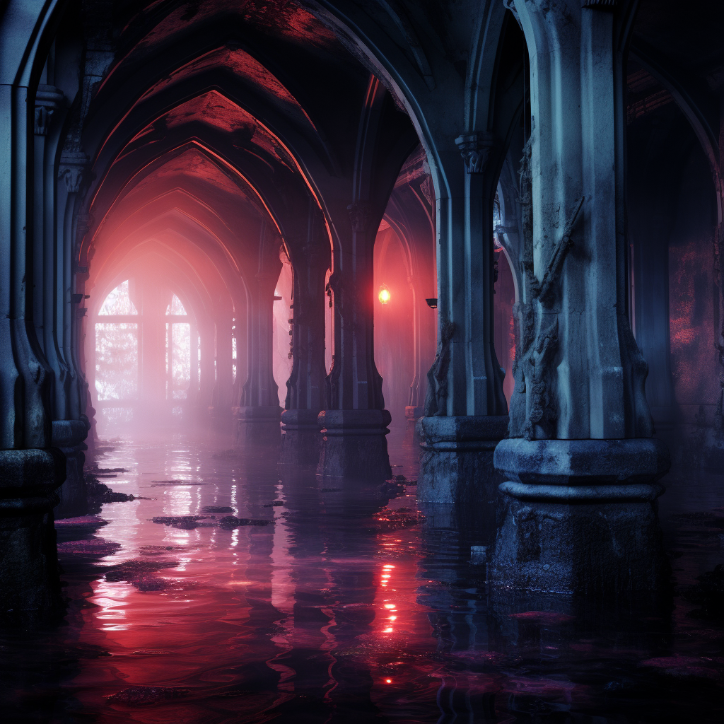 4. Abandoned city under water, hauntingly beautiful.