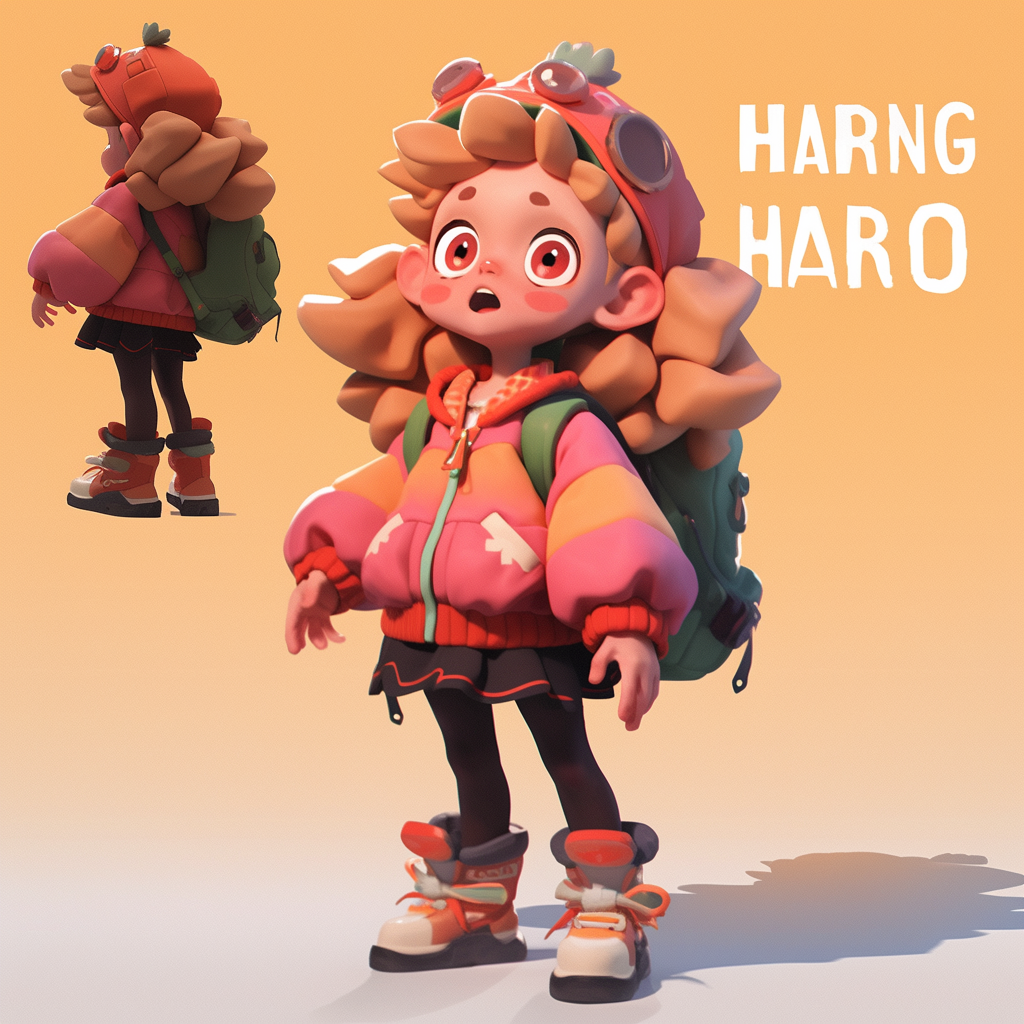 4. Adorable character named Harong