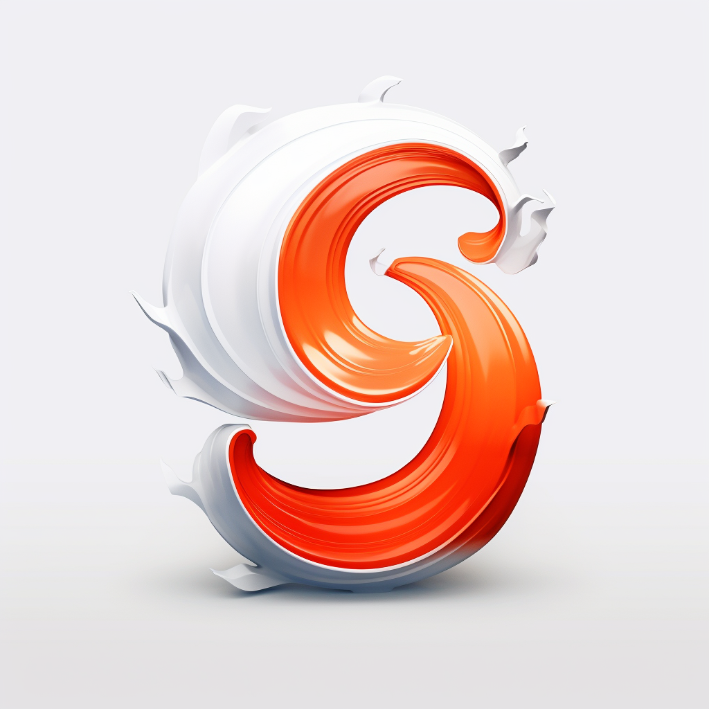 4. Abstract logo design with lowercase  G