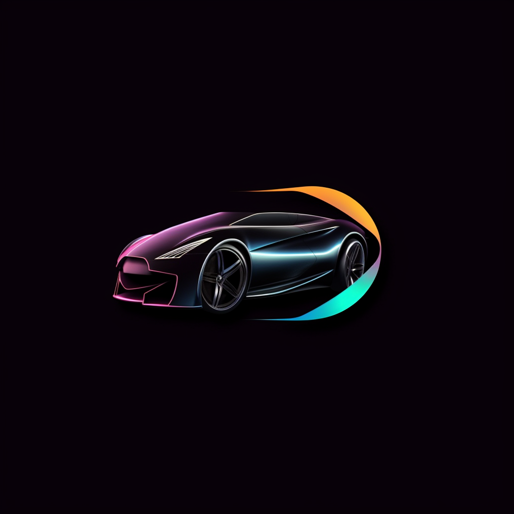 4. Automotive content creator logo in action