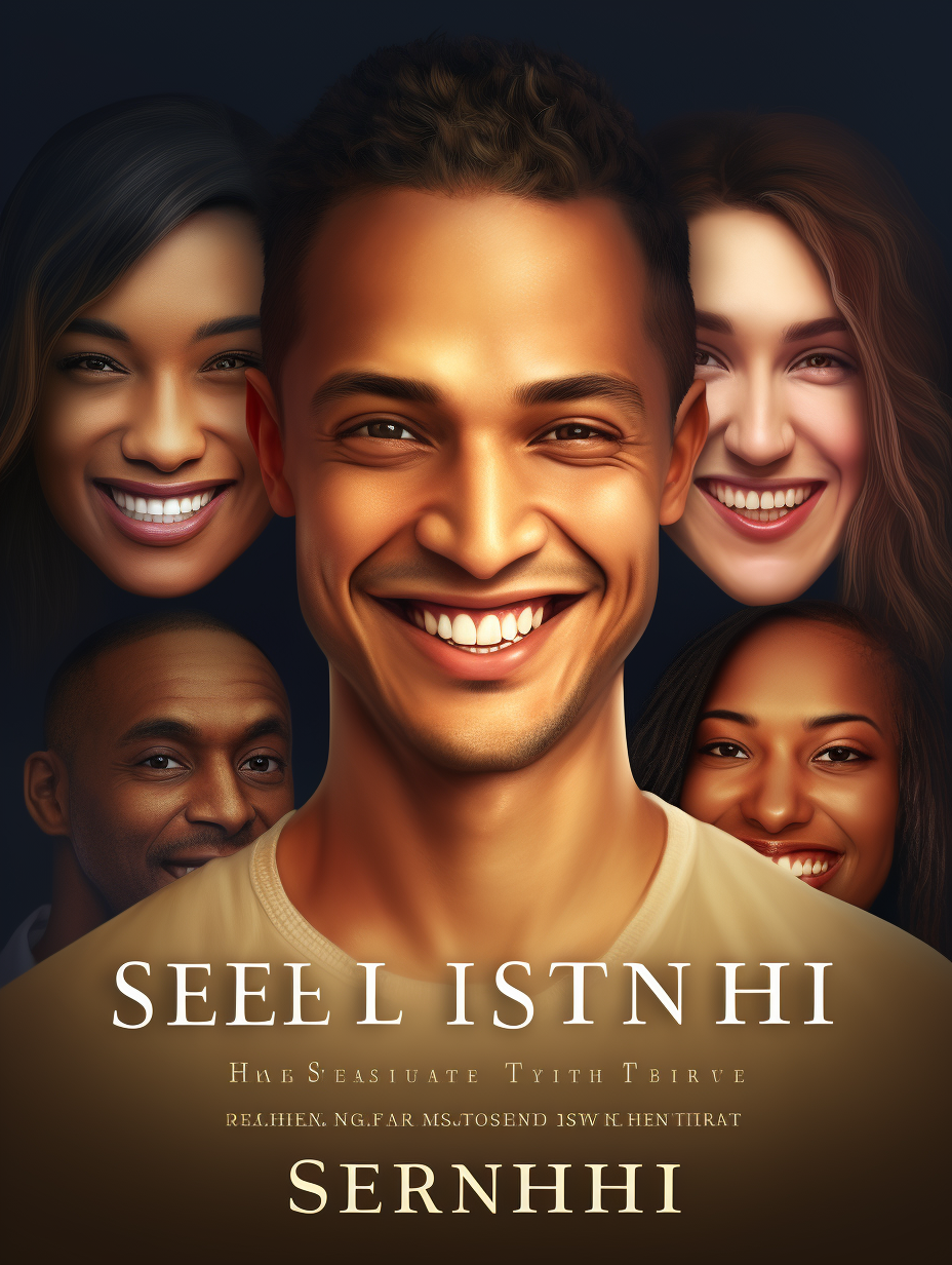 4. Smiling ethnicities depicted on English book cover