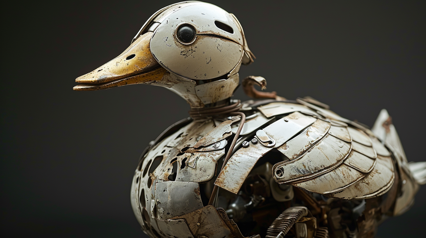 4.  Ingenious mechanical duck created by Jacques de Vaucanson