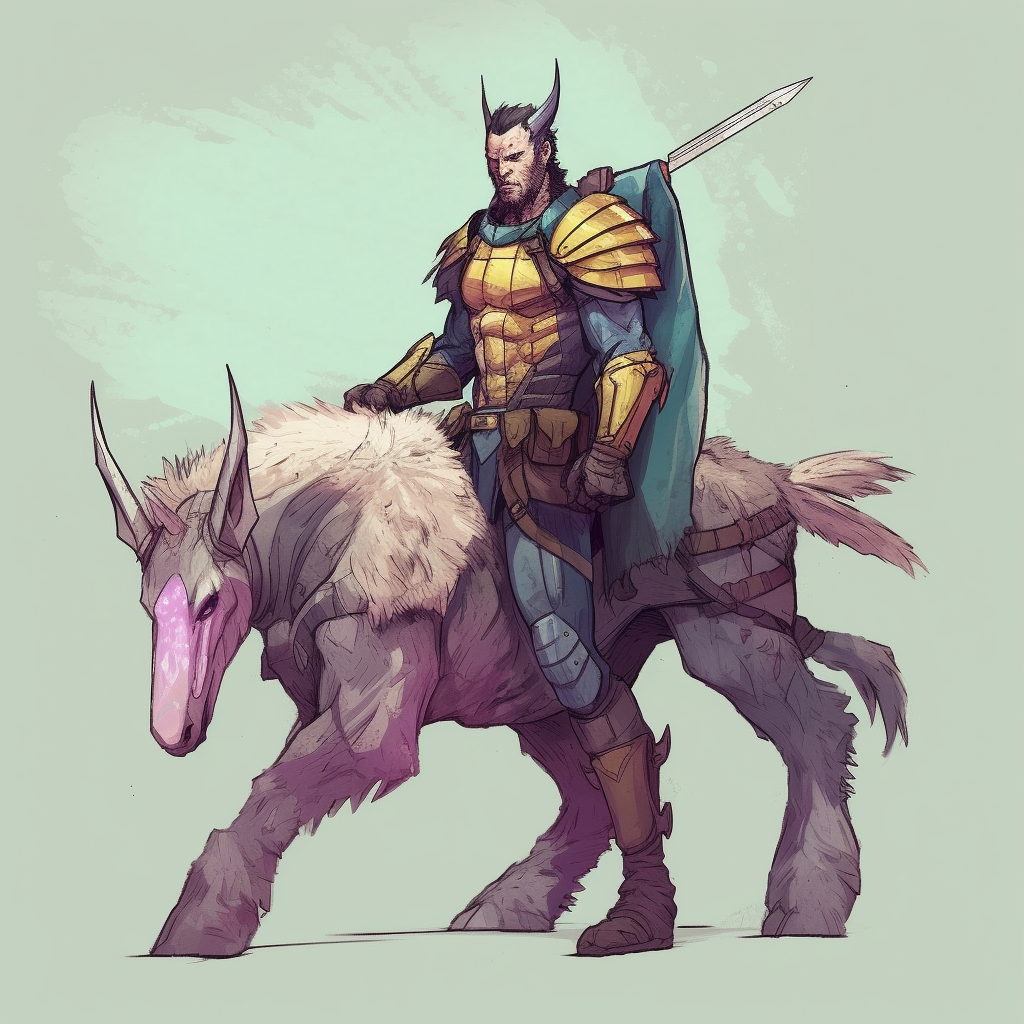 4.  Unicorn and Wolverine in one