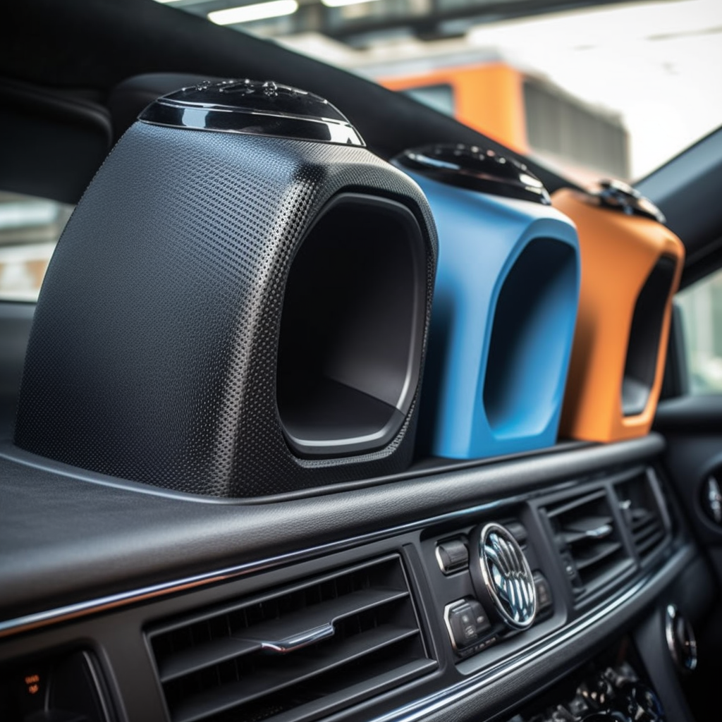 4. Speaker pod design for VW Caddy