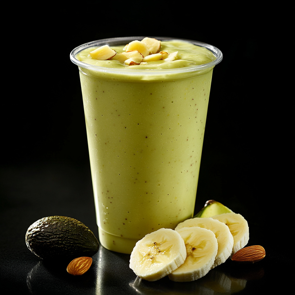 16K Hyper-Realistic Avocado Smoothie Photography, Luxury Brand Style  