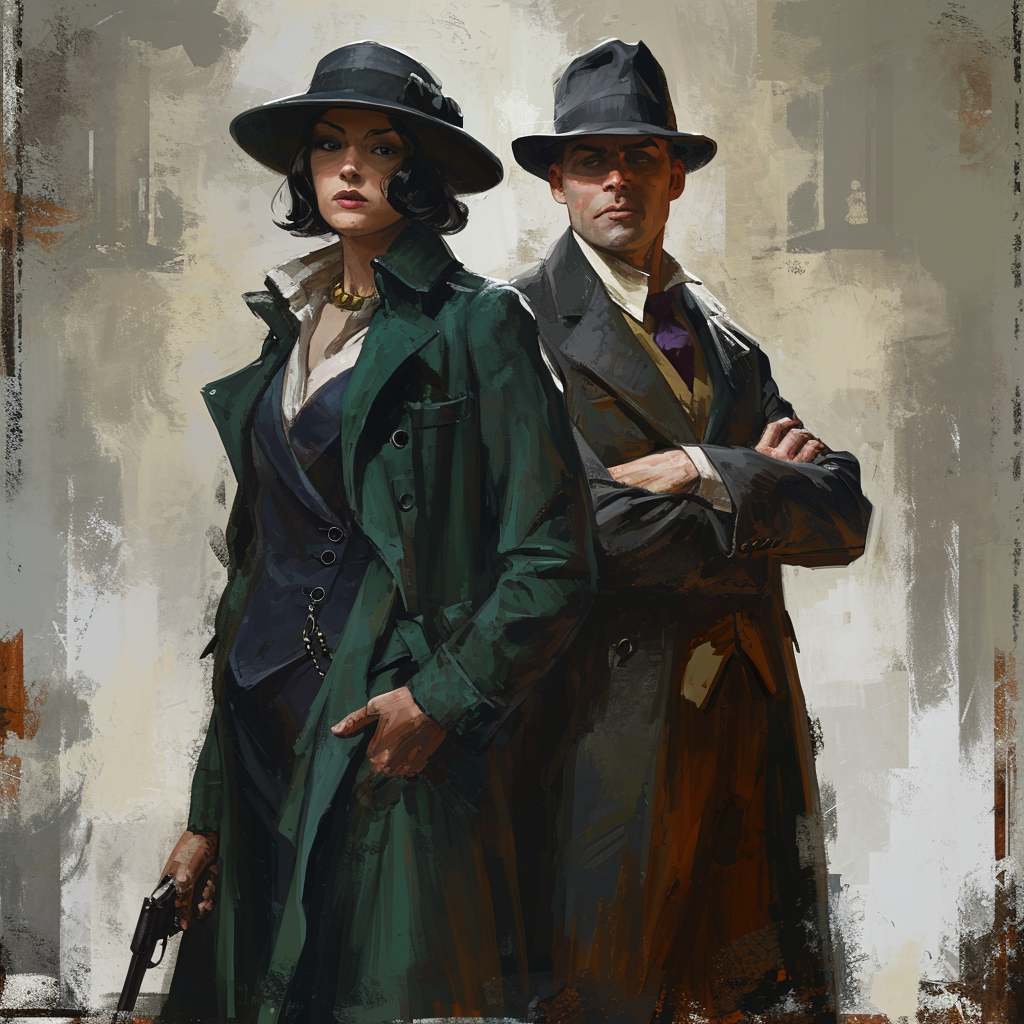 1920s bureau agents in Call of Cthulhu game