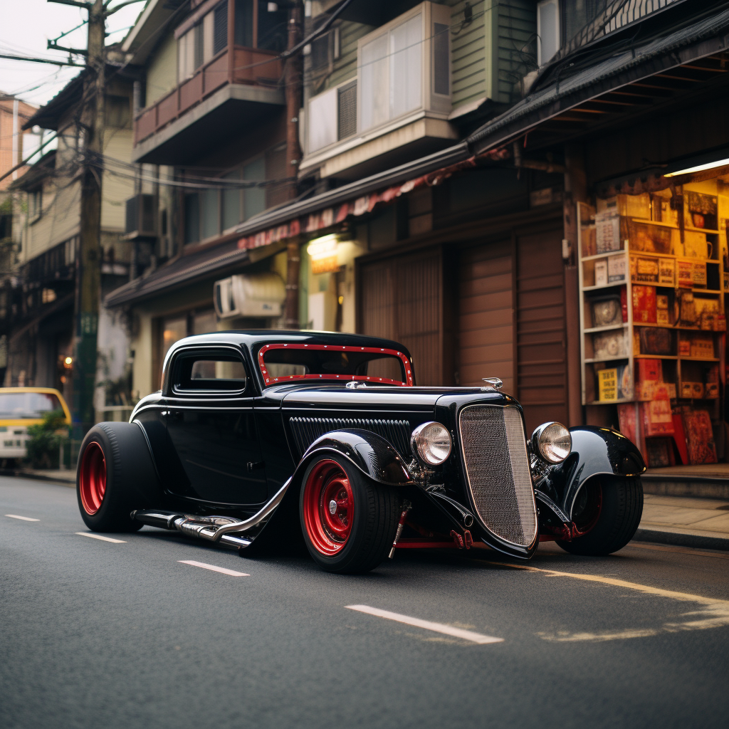 Vintage 1930s Hotrod in Japan