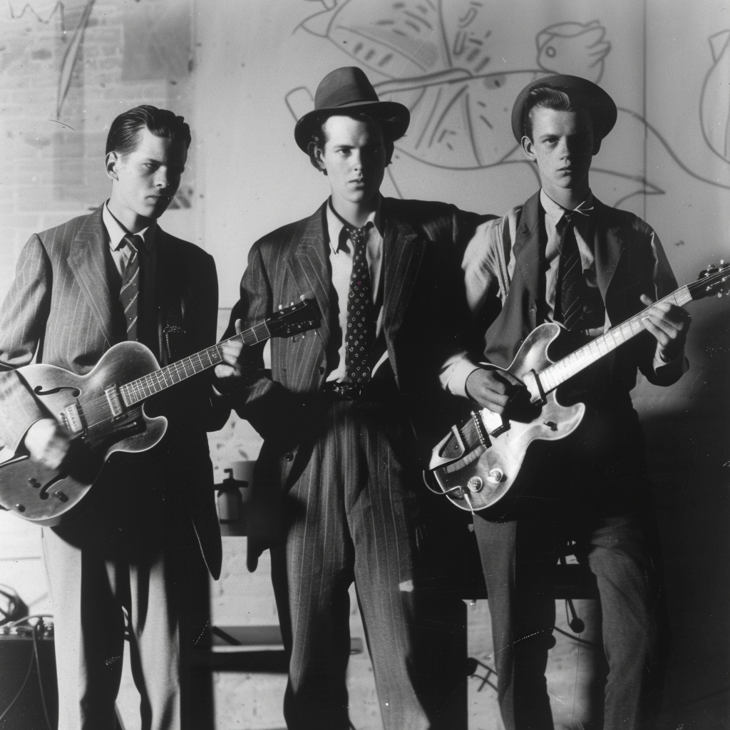 1930s punk band musicians