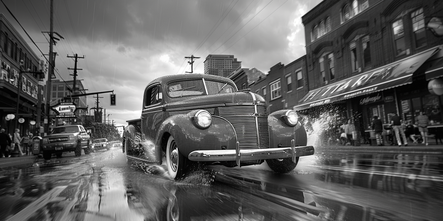 Vintage Chevy Pickup Ontario Queen Street