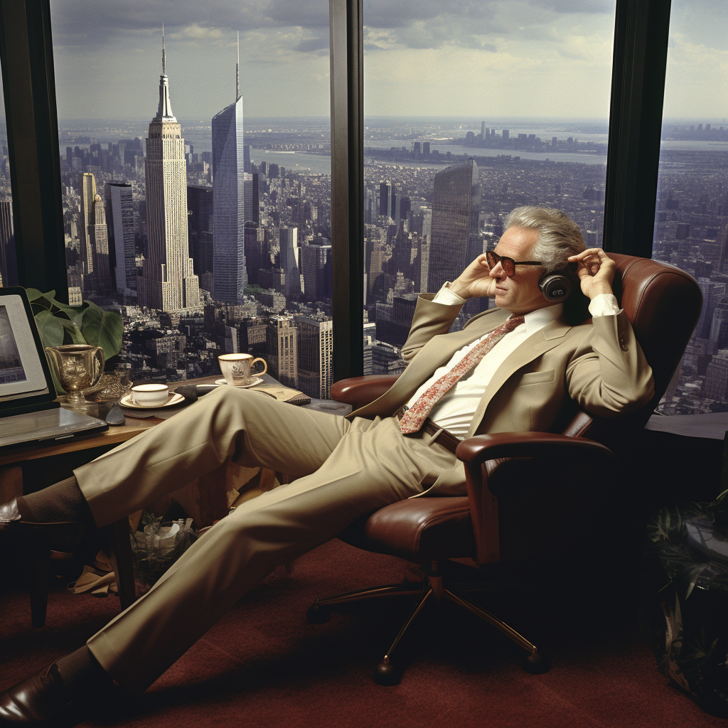 Successful 1980s Stock Broker in NYC