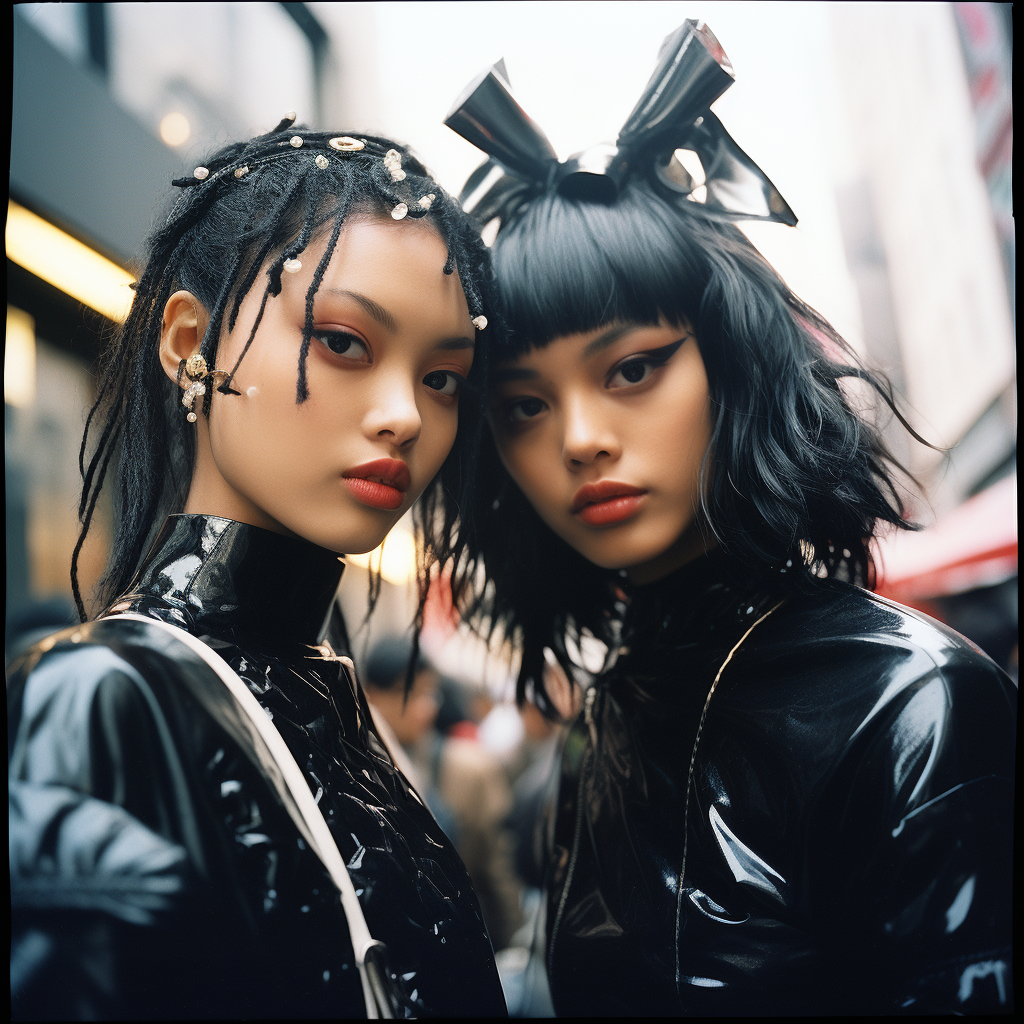 Fashionable Tokyo street photography