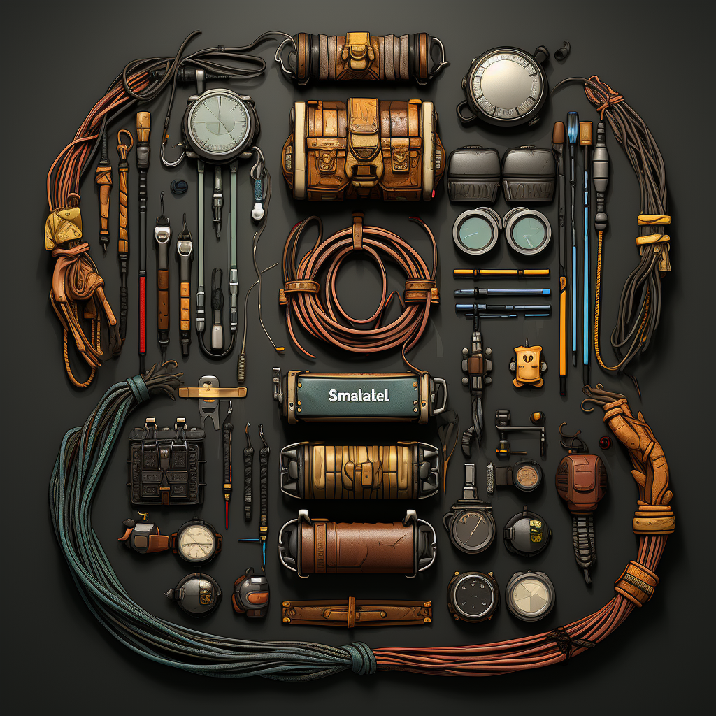 Stylized 2D Cables Design Assets