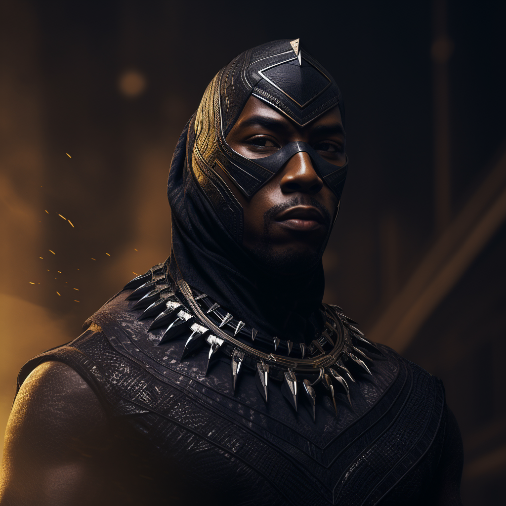 2pac as Black Panther