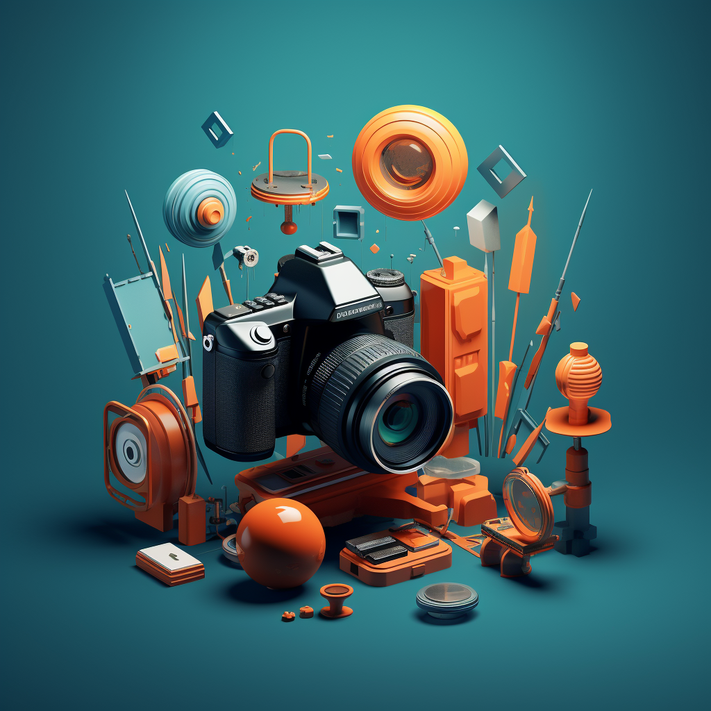 3D Photography Icons