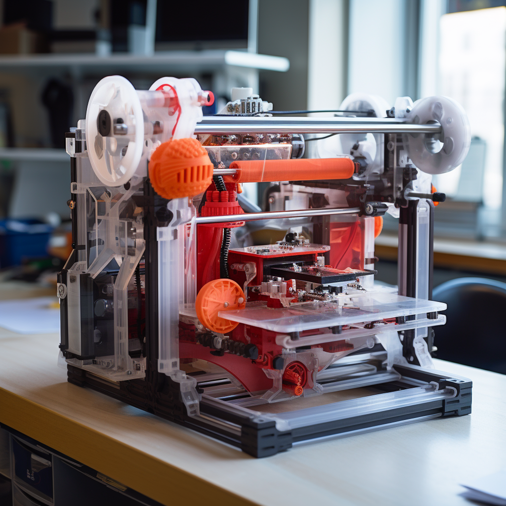 3D printed machinery in action