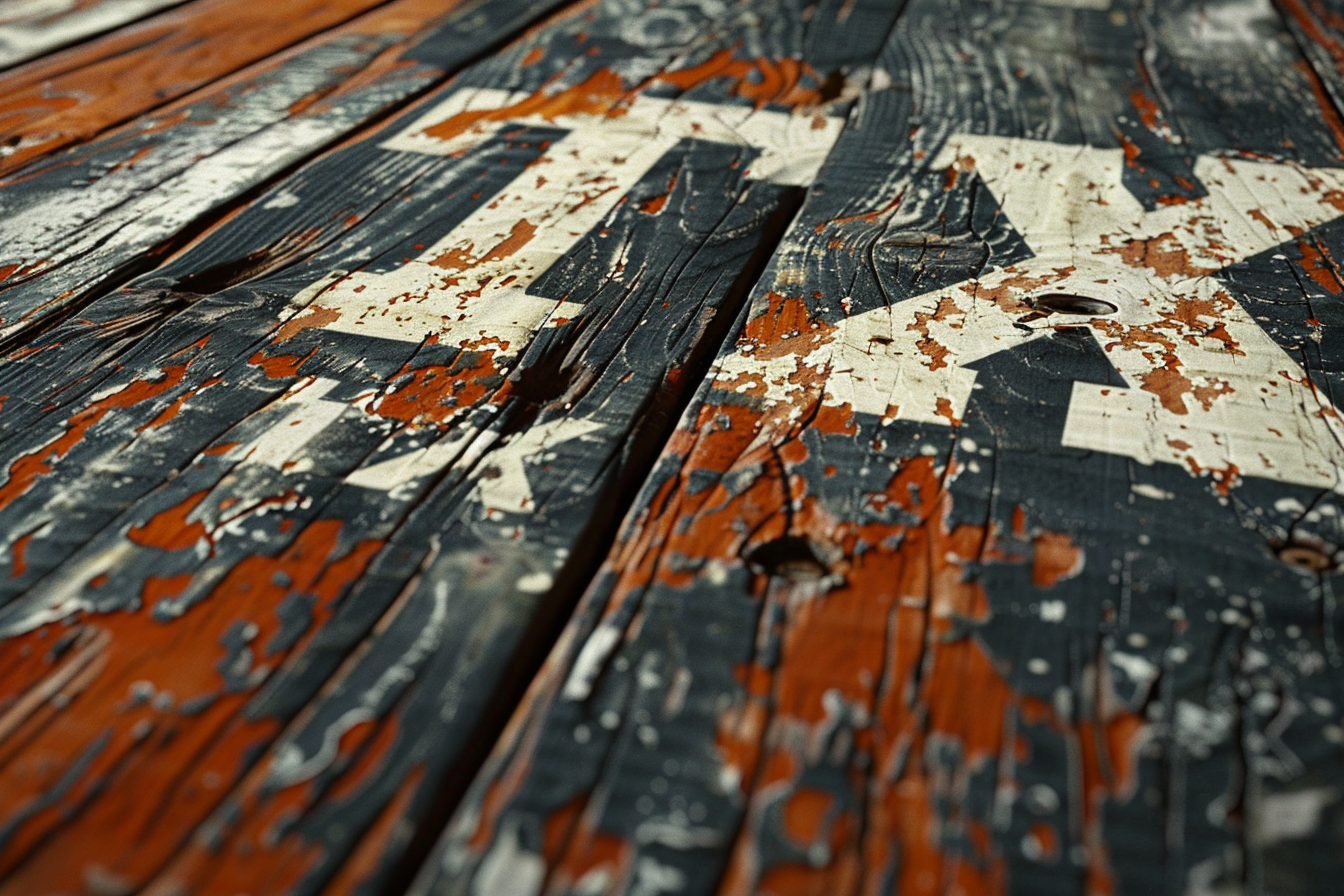 3D weathered wood TX colors