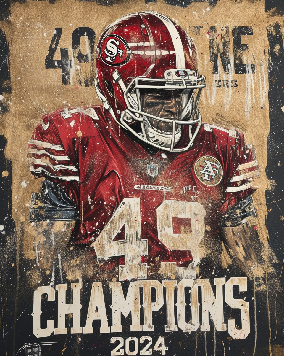 Image of 49ers NFC Champions 2024