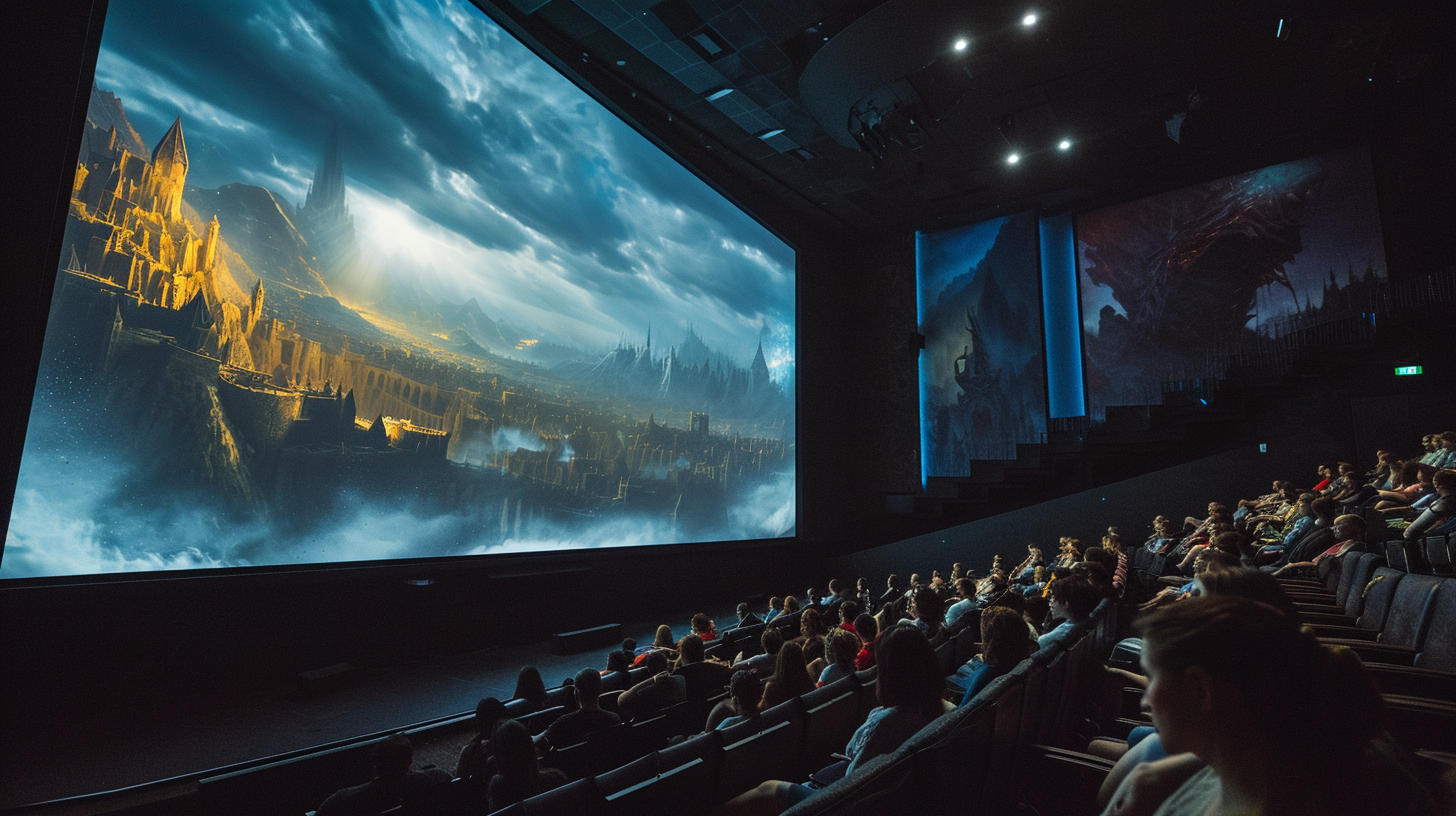 4D movie theater Lord of the Rings