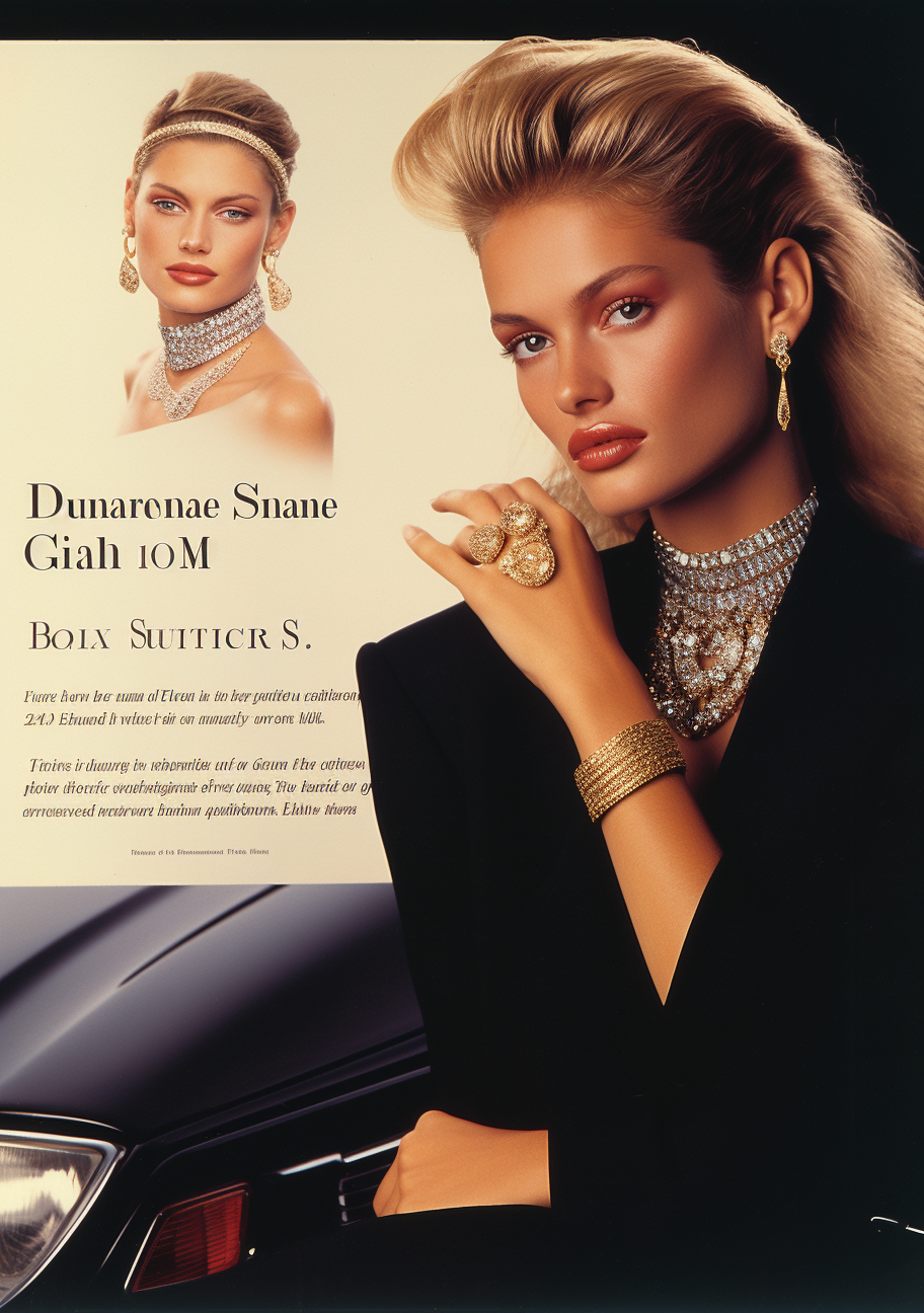 90s Magazine Ad Business Luxury