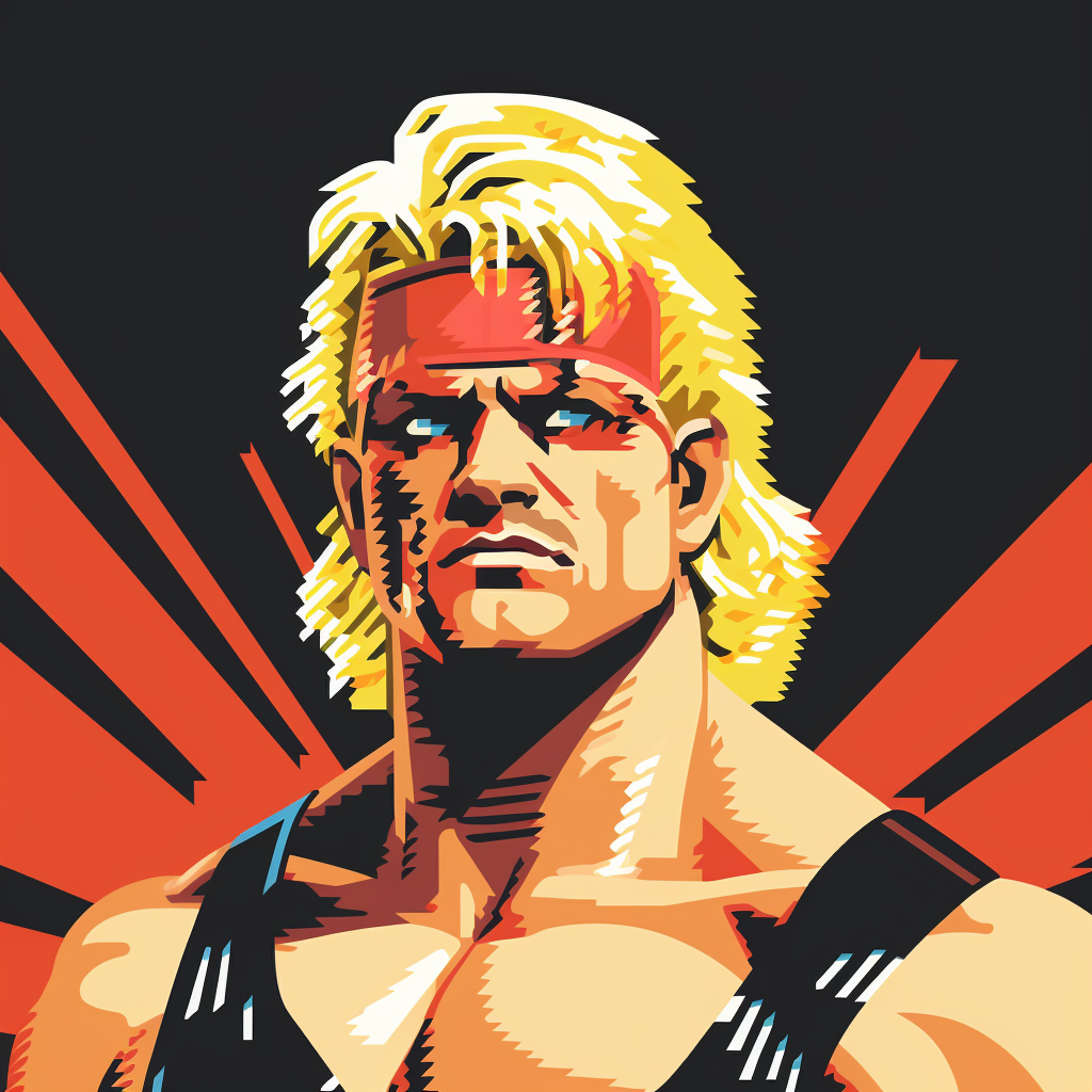 Cool 90's wrestler Mr. Perfect