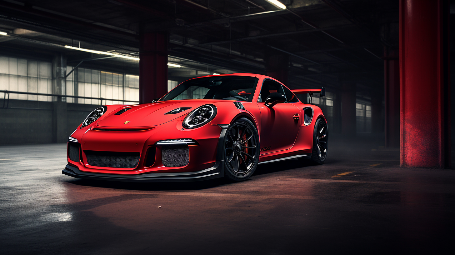 High-Performance 911 GT3 RS Car