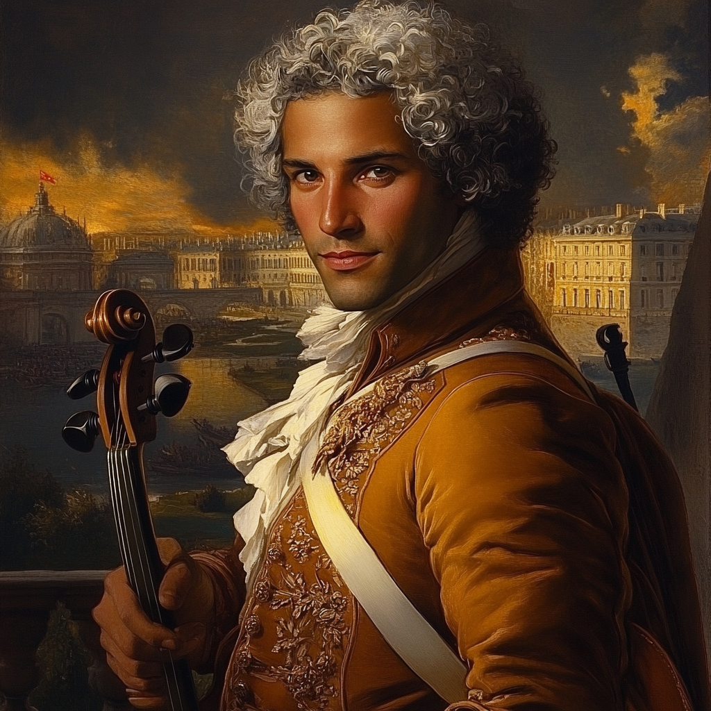 A 21st Century Depiction of Chevalier de Saint-George, A French Pioneer