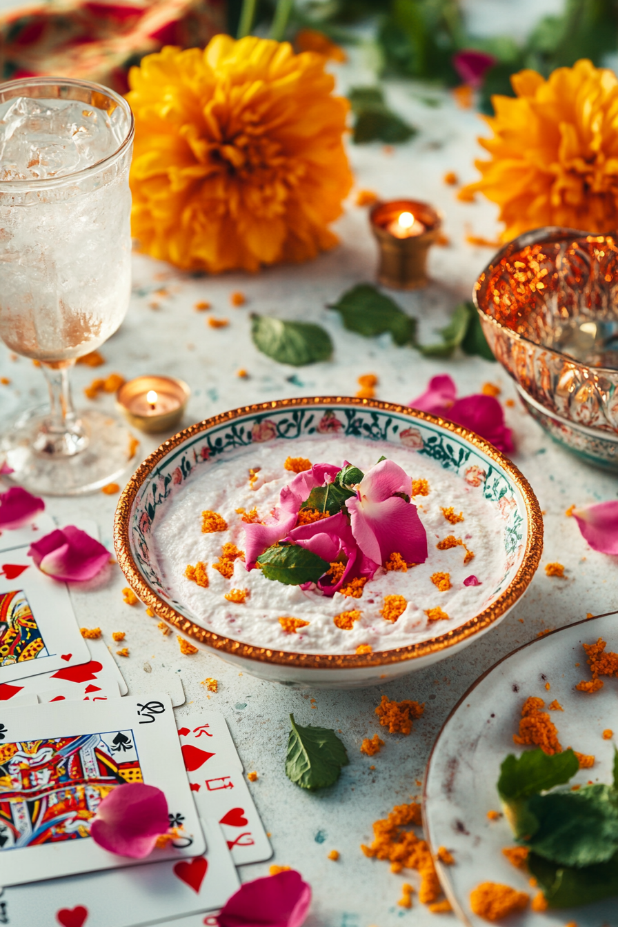 A Bright Image of Rose Petal Bowl