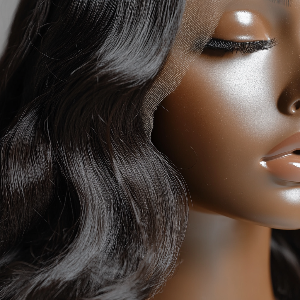 A Close-Up Image of UNice Lace Front Wig