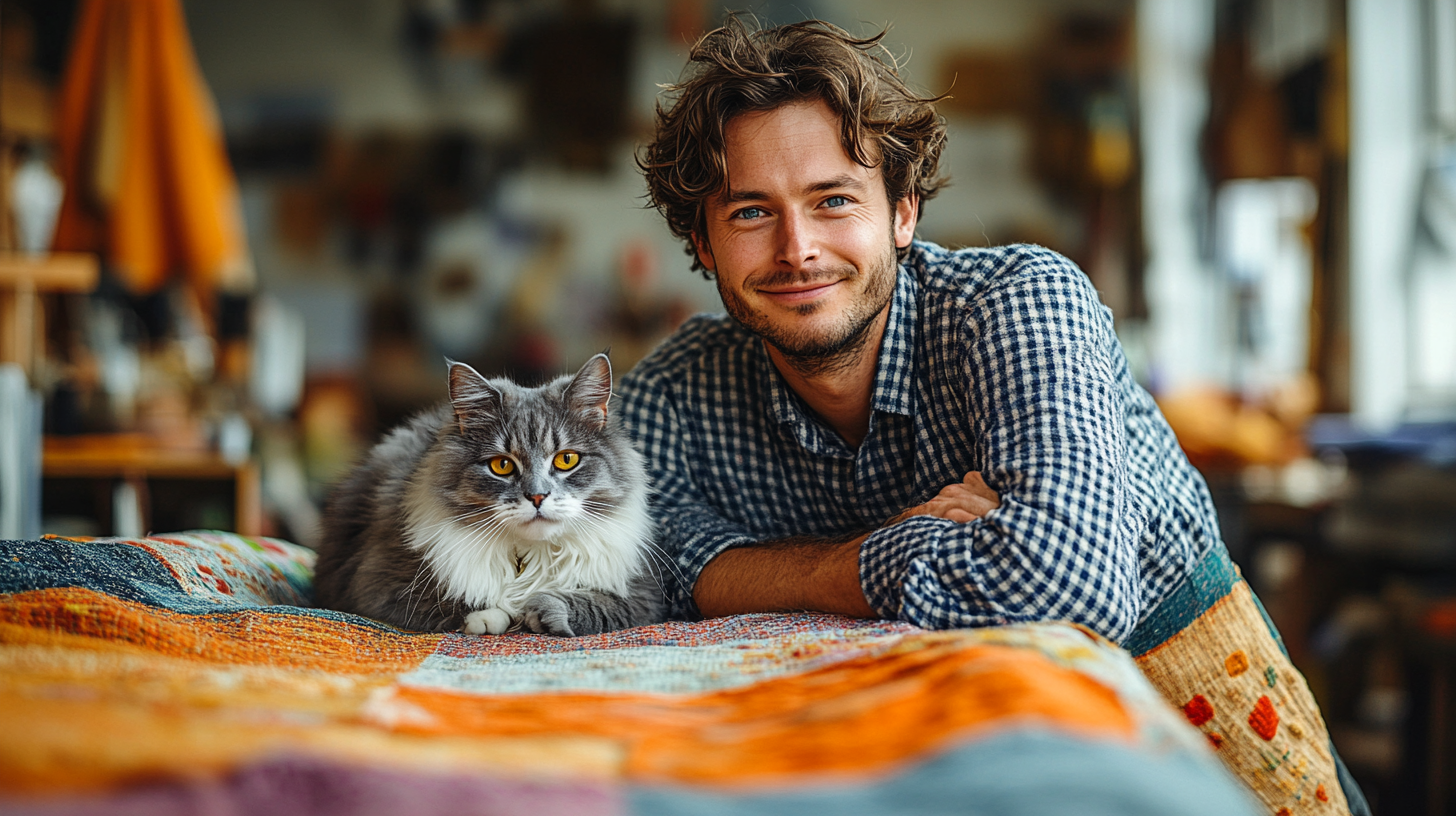 A Colorful Workshop with Young Designer and Curious Cat