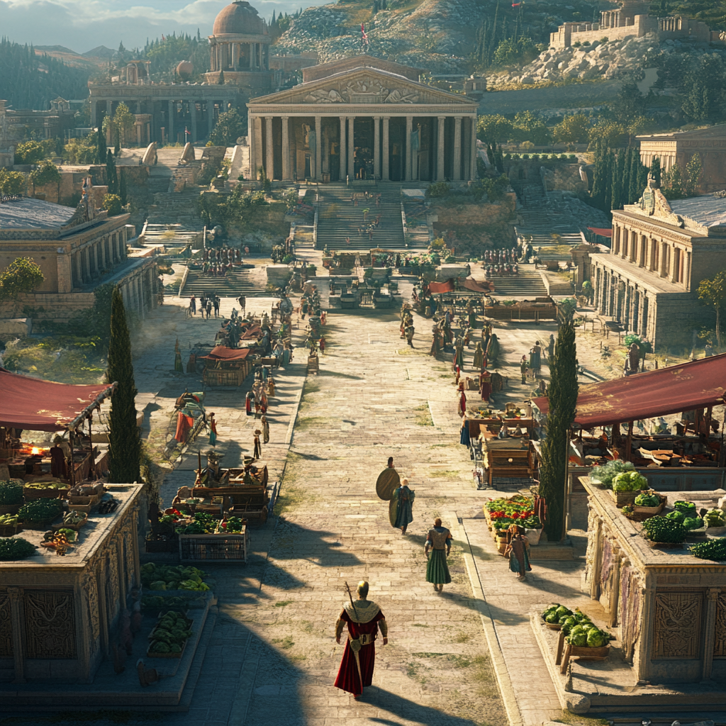 A Day in Ancient Greece: The Emperor's Walk