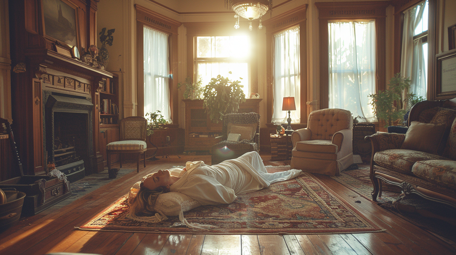 A Dead Woman in a Wealthy 1880s Home.