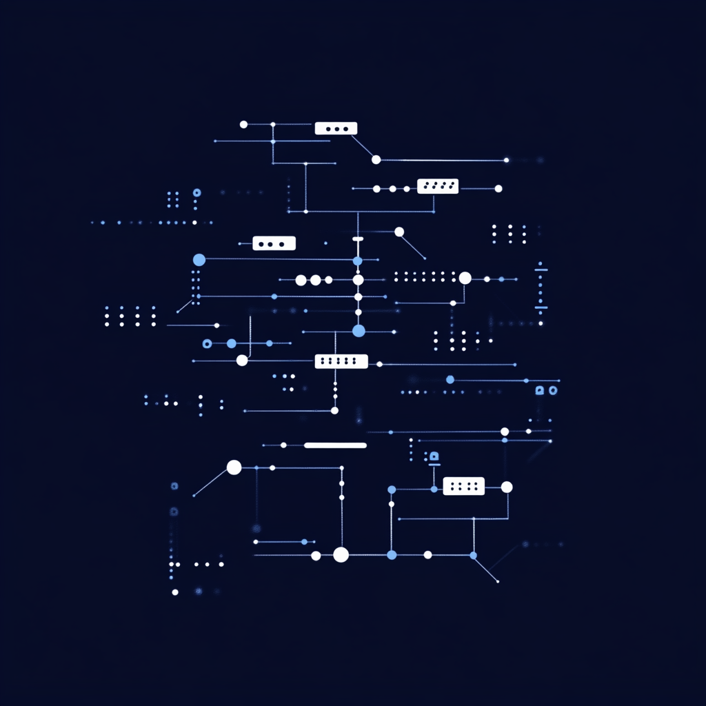 A Diagram of Matching Parentheses in Coding