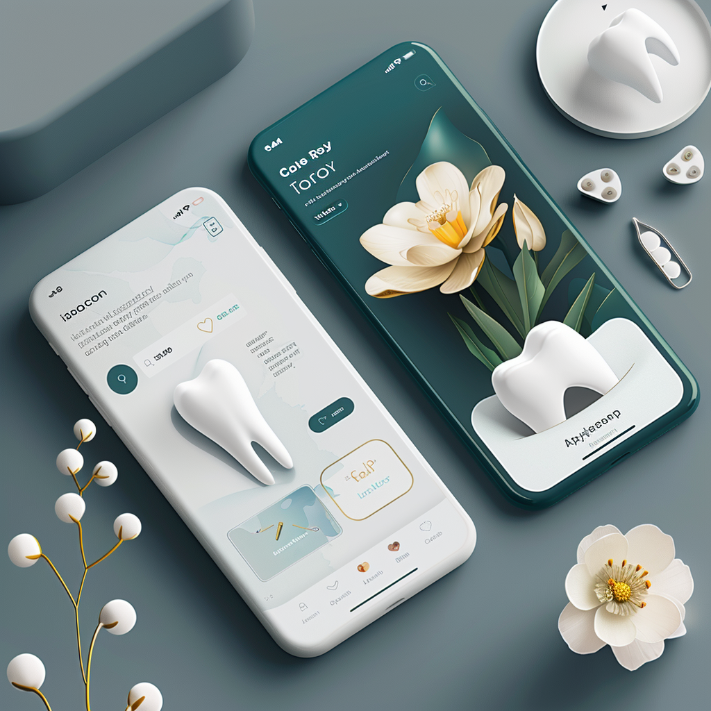 A Fancy Oral Care App Design