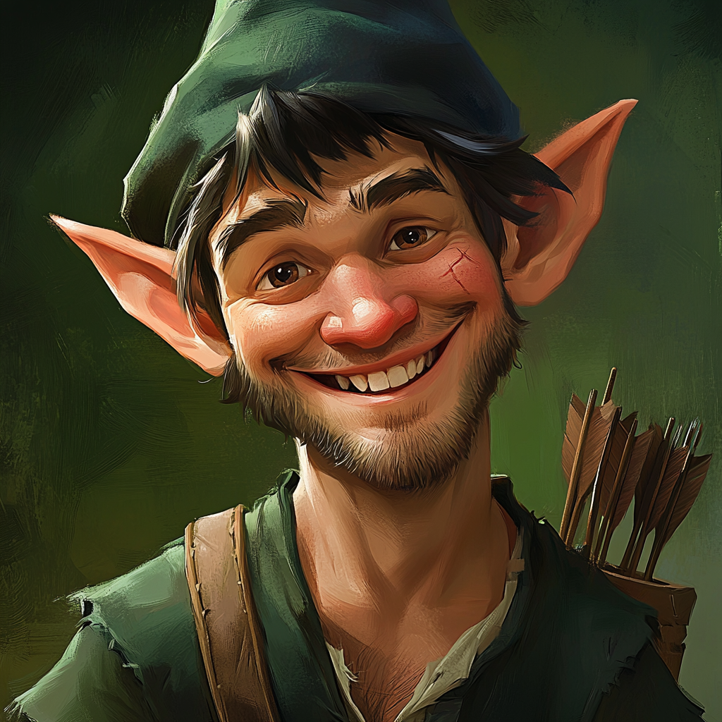 A Friendly Gnome Adventurer: Medieval Fantasy Portrait