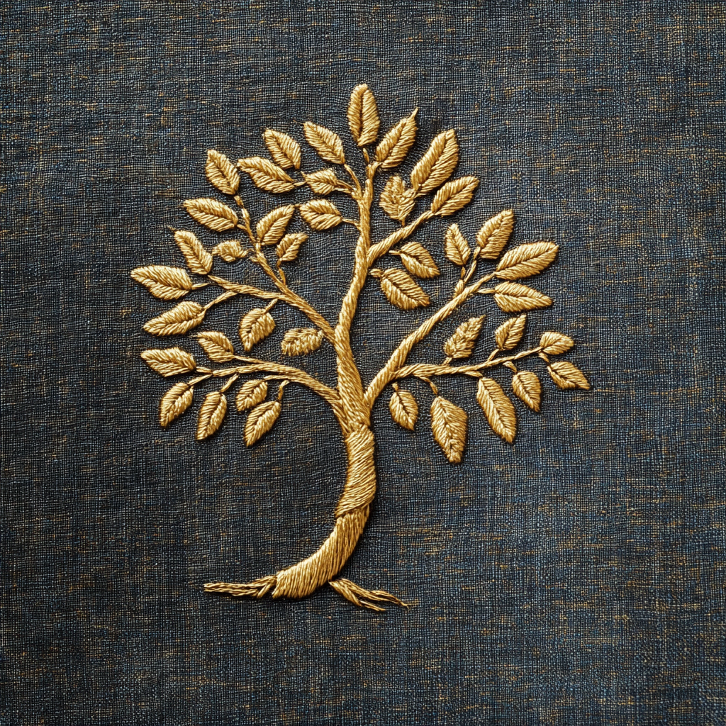 A Golden Lemon Tree on Knight's Tapestry