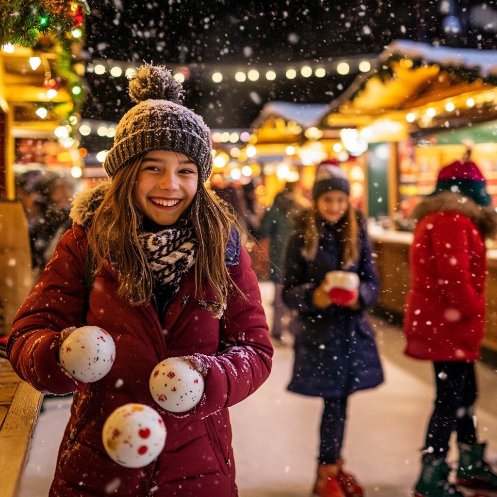 A Joyful School Field Trip at Winter Market