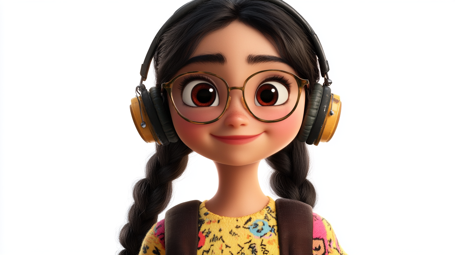 A Kazakh Girl Stars in Disney Pixar Poster