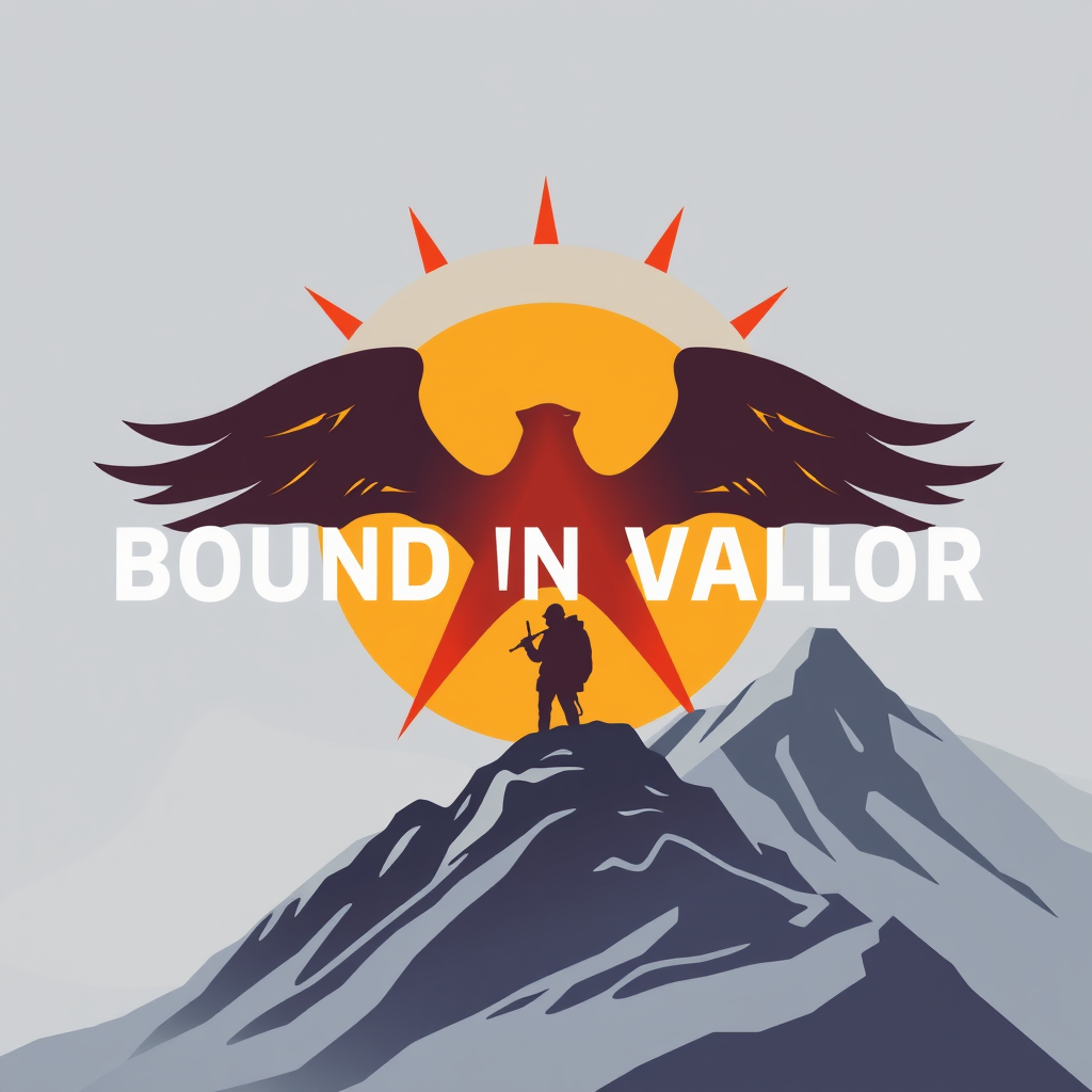 A Logo for 'Bound in Valor'