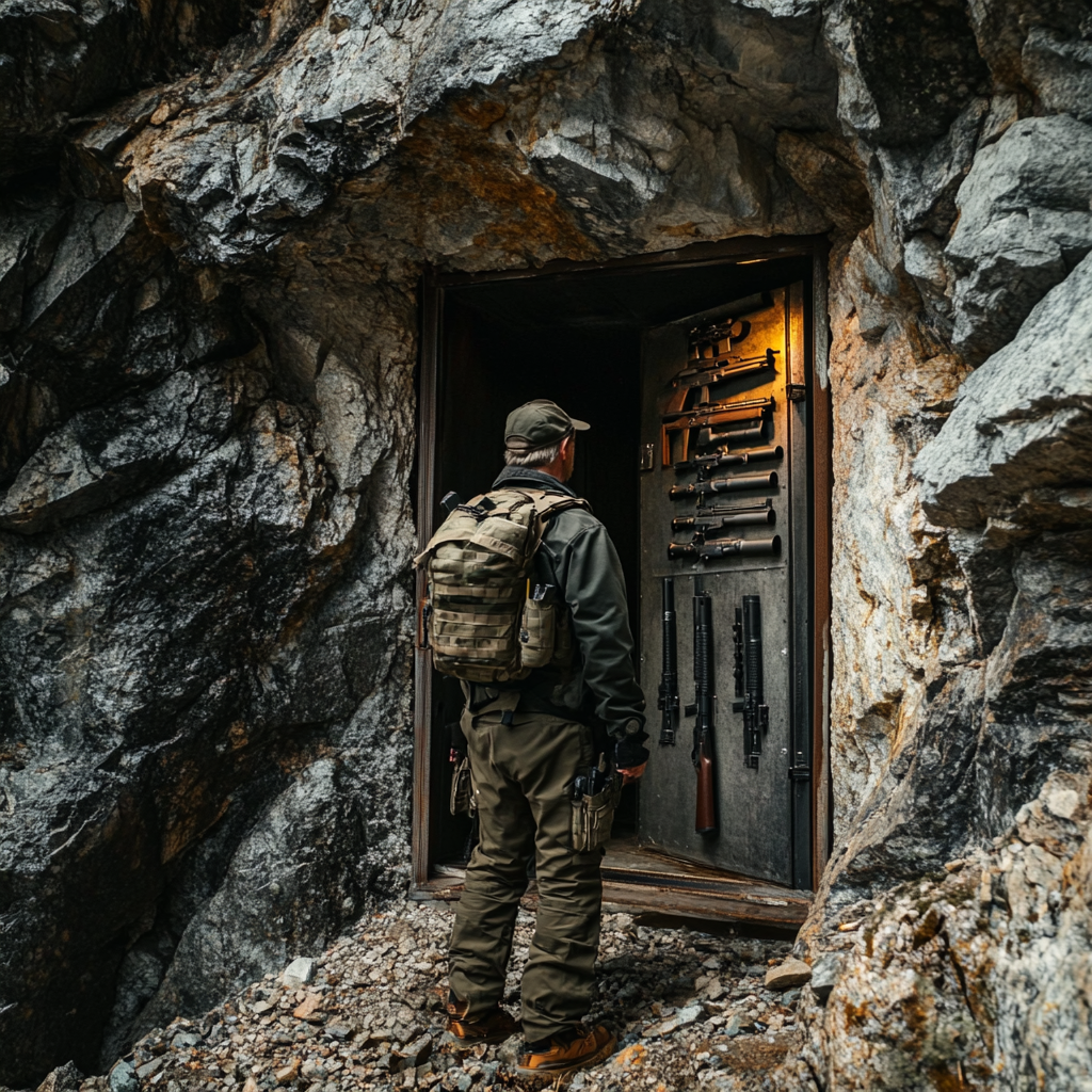 A Man Finds Vault Door in Montana Mountain