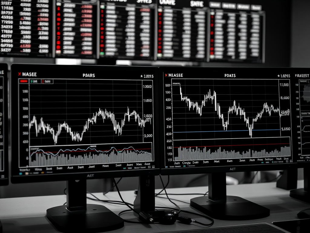 A Market Analysis with Currency Charts.