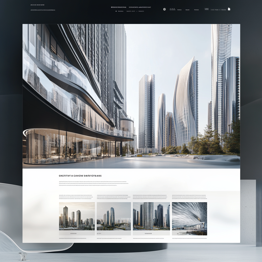 A Minimalistic Commercial Real Estate Investment Website