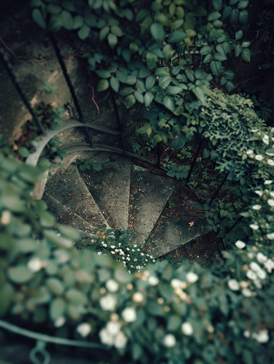 A Nostalgic Summer Evening on Spiral Staircase