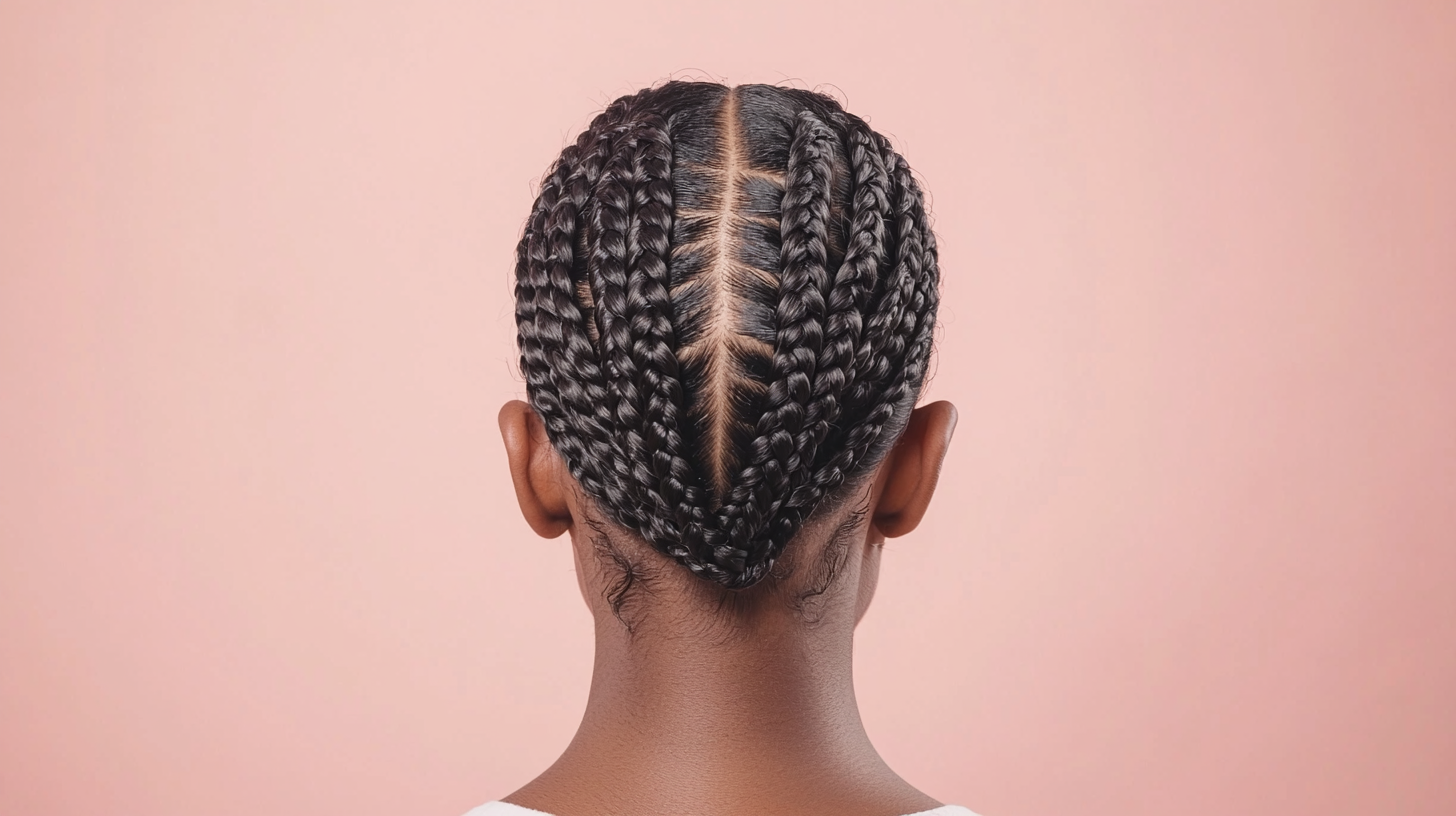 A Person with Braided Hair