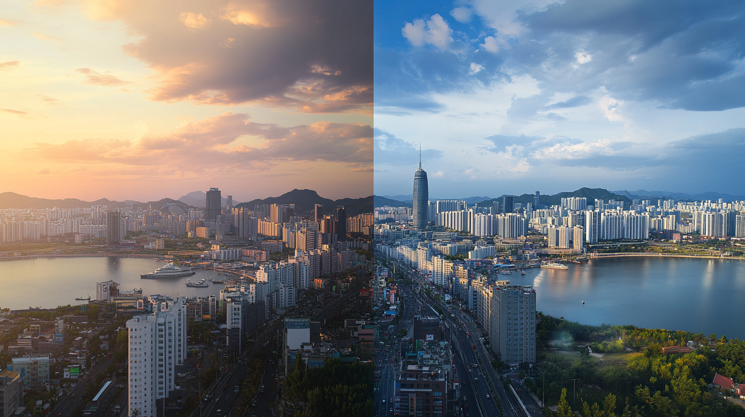 A Realistic Contrast Between North and South Korea