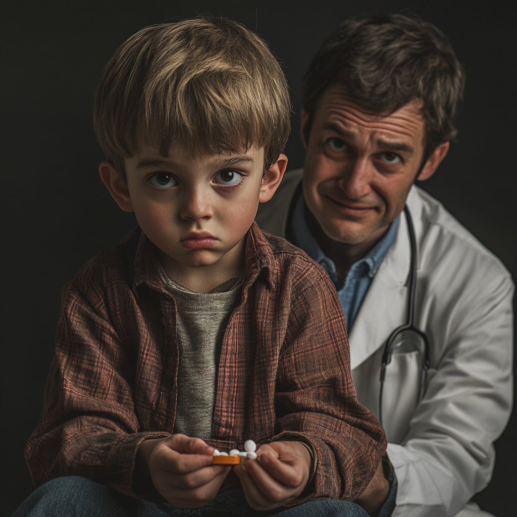 A Sad Kid and Creepy Doctor Together