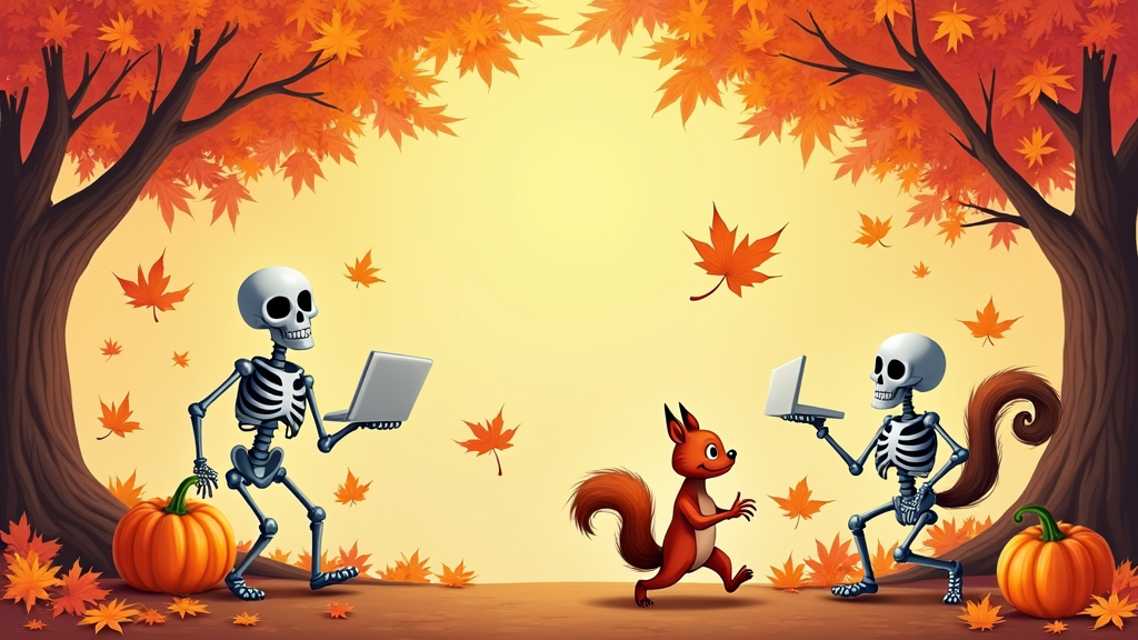 A Safe Fall with Friendly Characters: A Bulletin Board