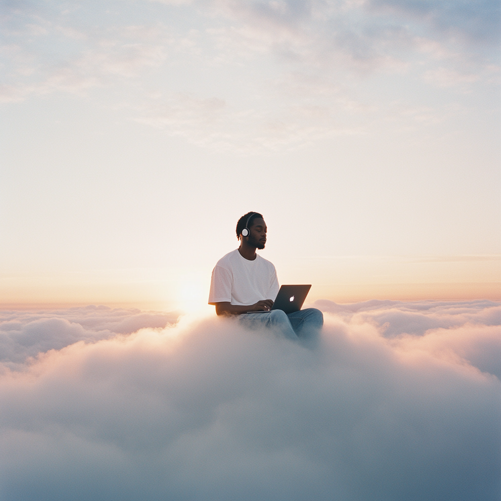 A Serene Sky: Man Computing on Cloud